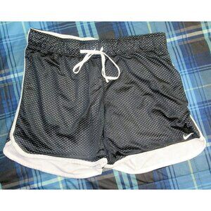 Nike Dri-Fit Athletic Black Mesh Shorts Size Small